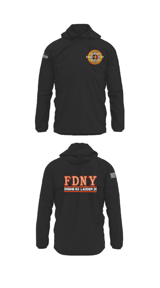 Windbreaker, LA CASA GRANDE E82 and L31, Fire Department, Teamtime, Team time, sublimation, custom sports apparel, team uniforms, spirit wear, spiritwear, sports uniforms, custom shirts, team store, custom team store, fundraiser sports, apparel fundraiser
