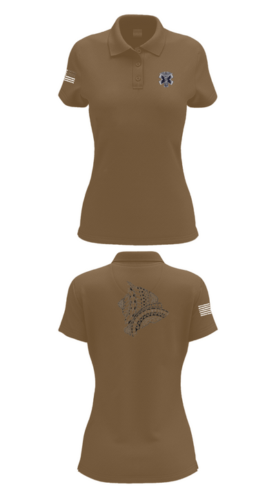 MEDICS 62567766 Women's Short Sleeve Performance Polo  - 14