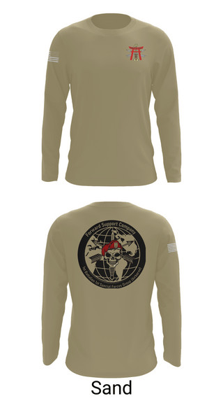 Long Sleeve Performance Shirt, FSC 1-1SFG, Army, Teamtime, Team time, sublimation, custom sports apparel, team uniforms, spirit wear, spiritwear, sports uniforms, custom shirts, team store, custom team store, fundraiser sports, apparel fundraiser