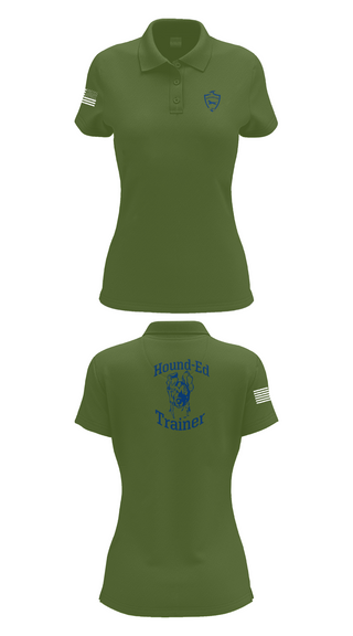 Womens Short Sleeve Performance Polo, Hounded, , Teamtime, Team time, sublimation, custom sports apparel, team uniforms, spirit wear, spiritwear, sports uniforms, custom shirts, team store, custom team store, fundraiser sports, apparel fundraiser