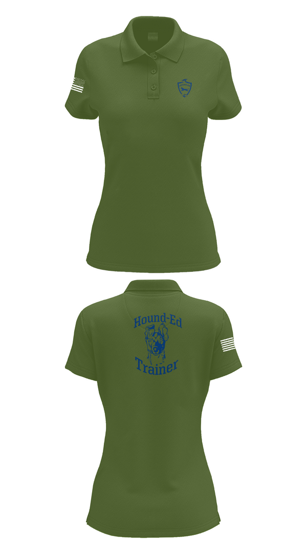 Womens Short Sleeve Performance Polo, Hounded, , Teamtime, Team time, sublimation, custom sports apparel, team uniforms, spirit wear, spiritwear, sports uniforms, custom shirts, team store, custom team store, fundraiser sports, apparel fundraiser