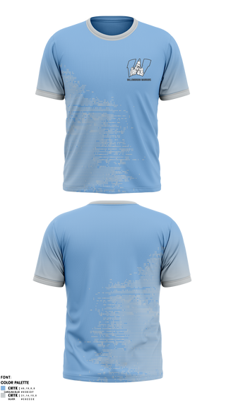 Short Sleeve Performance Shirt, Willowbrook Warriors, Men's Soccer, Teamtime, Team time, sublimation, custom sports apparel, team uniforms, spirit wear, spiritwear, sports uniforms, custom shirts, team store, custom team store, fundraiser sports, apparel fundraiser