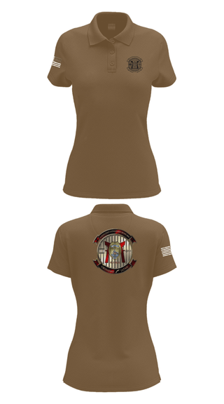 Womens Short Sleeve Performance Polo, HQSPT Bn, PMO, Brig, Marines, Teamtime, Team time, sublimation, custom sports apparel, team uniforms, spirit wear, spiritwear, sports uniforms, custom shirts, team store, custom team store, fundraiser sports, apparel fundraiser