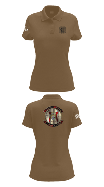 HQSPT Bn, PMO, Brig 79811584 Women's Short Sleeve Performance Polo  - 15