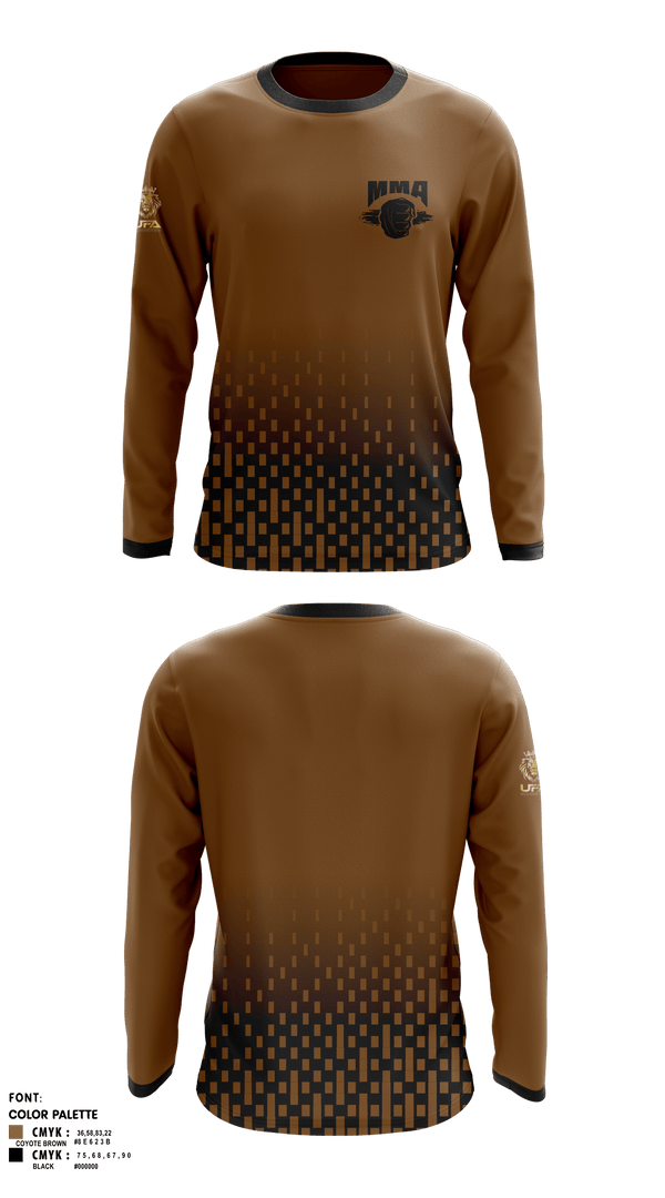 Long Sleeve Rash Guard Shirt, UFA, Wrestling, Teamtime, Team time, sublimation, custom sports apparel, team uniforms, spirit wear, spiritwear, sports uniforms, custom shirts, team store, custom team store, fundraiser sports, apparel fundraiser
