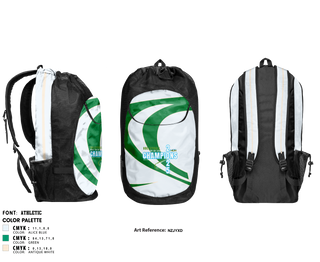 Gear Bag, New Castle Recreation, Men's Volleyball, Teamtime, Team time, sublimation, custom sports apparel, team uniforms, spirit wear, spiritwear, sports uniforms, custom shirts, team store, custom team store, fundraiser sports, apparel fundraiser