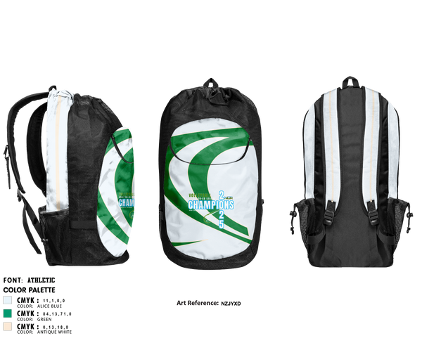 Gear Bag, New Castle Recreation, Men's Volleyball, Teamtime, Team time, sublimation, custom sports apparel, team uniforms, spirit wear, spiritwear, sports uniforms, custom shirts, team store, custom team store, fundraiser sports, apparel fundraiser