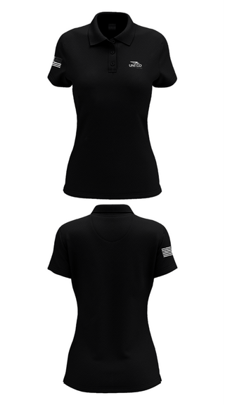 Womens Short Sleeve Performance Polo, United solutions, , Teamtime, Team time, sublimation, custom sports apparel, team uniforms, spirit wear, spiritwear, sports uniforms, custom shirts, team store, custom team store, fundraiser sports, apparel fundraiser