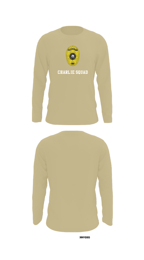 Long Sleeve Performance Shirt, Charlie Squad, Police, Teamtime, Team time, sublimation, custom sports apparel, team uniforms, spirit wear, spiritwear, sports uniforms, custom shirts, team store, custom team store, fundraiser sports, apparel fundraiser