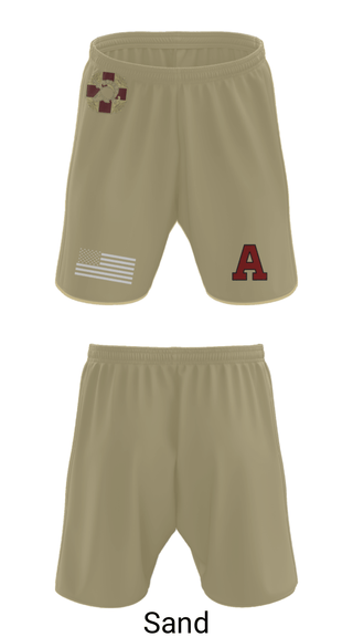 Athletic Shorts With Pockets, US MEDDAC, Army, Teamtime, Team time, sublimation, custom sports apparel, team uniforms, spirit wear, spiritwear, sports uniforms, custom shirts, team store, custom team store, fundraiser sports, apparel fundraiser