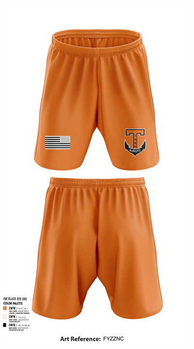Tabb NJROTC 42524039 Athletic Shorts With Pockets - 6