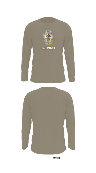 Long Sleeve Performance Shirt, UAS Pilot, Police, Teamtime, Team time, sublimation, custom sports apparel, team uniforms, spirit wear, spiritwear, sports uniforms, custom shirts, team store, custom team store, fundraiser sports, apparel fundraiser