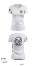 Air Station Elizabeth City 50665895 Women's Short Sleeve V-neck Shirt - 128