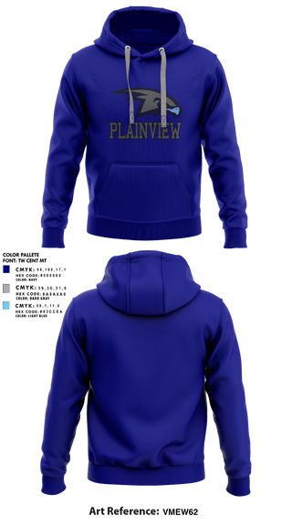 Hoodie, Plainview Hawks, Baseball, Teamtime, Team time, sublimation, custom sports apparel, team uniforms, spirit wear, spiritwear, sports uniforms, custom shirts, team store, custom team store, fundraiser sports, apparel fundraiser