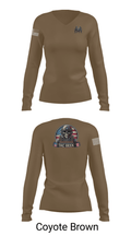 Marina Police Department 65171841 Women's Long Sleeve V-neck Shirt - 16