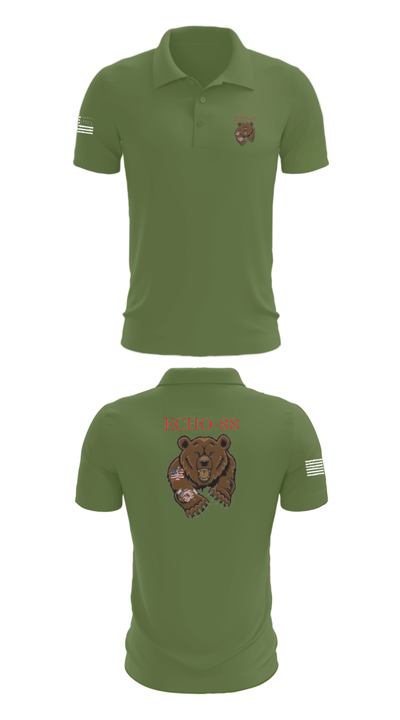 ECHO-88 83597069 Short Sleeve Performance Polo - 47