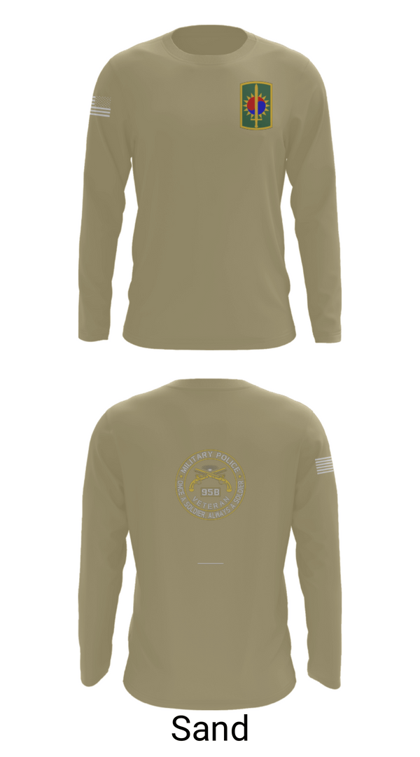 Long Sleeve Performance Shirt, 142ND MILITARY POLICE, Army, Teamtime, Team time, sublimation, custom sports apparel, team uniforms, spirit wear, spiritwear, sports uniforms, custom shirts, team store, custom team store, fundraiser sports, apparel fundraiser