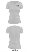 Kinnelon High School Bowling 36243159 Women's Short Sleeve V-neck Shirt - 19