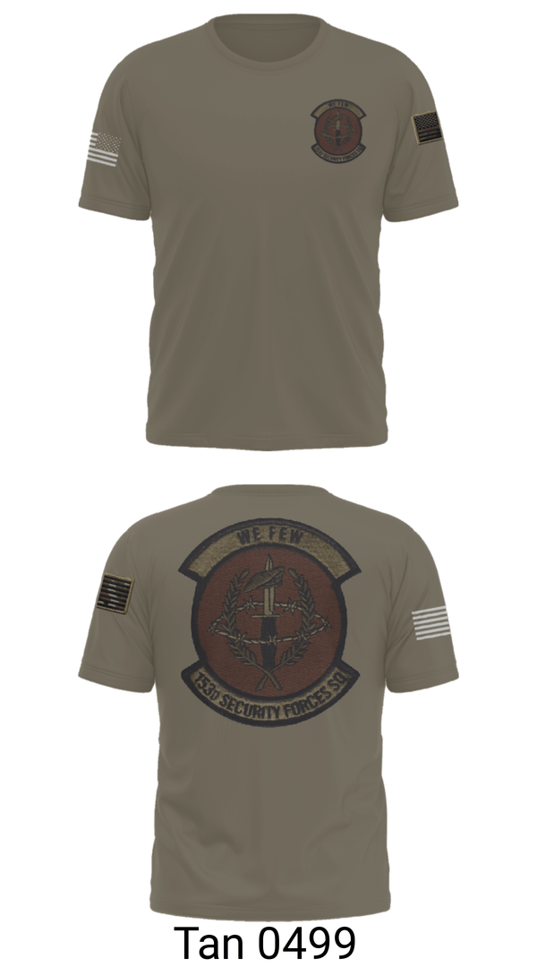 Old School Cotton Feel Shirt, 153 SFS, Air Force, Teamtime, Team time, sublimation, custom sports apparel, team uniforms, spirit wear, spiritwear, sports uniforms, custom shirts, team store, custom team store, fundraiser sports, apparel fundraiser