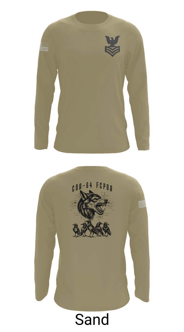 Long Sleeve Performance Shirt, CDA 64, Navy, Teamtime, Team time, sublimation, custom sports apparel, team uniforms, spirit wear, spiritwear, sports uniforms, custom shirts, team store, custom team store, fundraiser sports, apparel fundraiser
