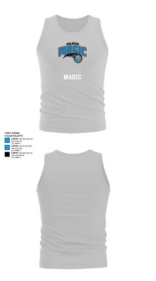 Tank Top, Magic, Men's Basketball, Teamtime, Team time, sublimation, custom sports apparel, team uniforms, spirit wear, spiritwear, sports uniforms, custom shirts, team store, custom team store, fundraiser sports, apparel fundraiser