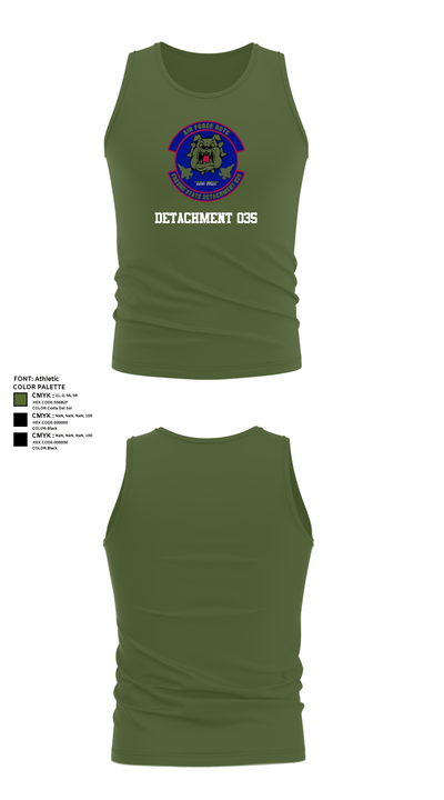 Detachment 035 78200386 Tank Top - 59