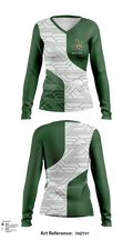 Jordan Jaguars 86972516 Women's Long Sleeve V-neck Shirt - 128