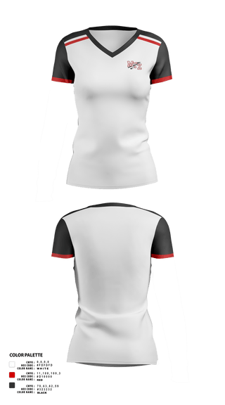 Womens Short Sleeve Vneck Shirt, Mount Zion Junior High School Basketball, Women's Basketball, Teamtime, Team time, sublimation, custom sports apparel, team uniforms, spirit wear, spiritwear, sports uniforms, custom shirts, team store, custom team store, fundraiser sports, apparel fundraiser