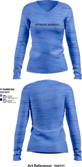 Optimistic beginnings 7562247 Women's Long Sleeve V-neck Shirt -1 1
