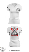 undefined Women's Short Sleeve V-neck Shirt - 2