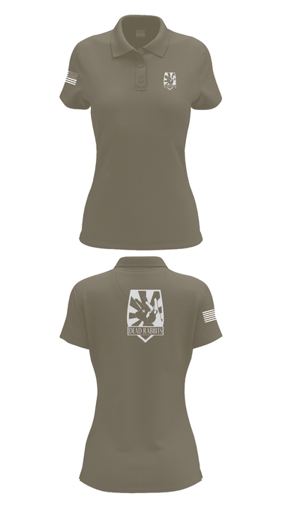 Dead Rabbits 44985647 Women's Short Sleeve Performance Polo  - 75