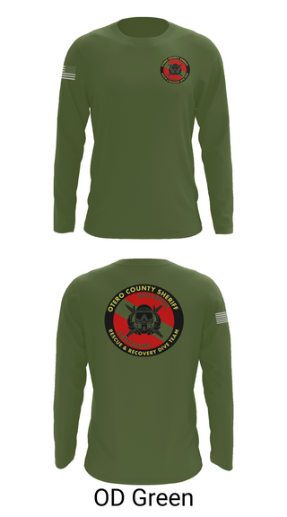 Long Sleeve Performance Shirt, Otero County Sheriff, Police, Teamtime, Team time, sublimation, custom sports apparel, team uniforms, spirit wear, spiritwear, sports uniforms, custom shirts, team store, custom team store, fundraiser sports, apparel fundraiser
