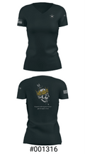 8th esb 47702215 Women's Short Sleeve V-neck Shirt - 4