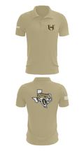 Hubbard Middle School Cheer 37740474 Short Sleeve Performance Polo - 39