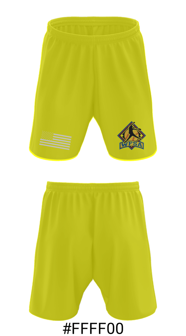 Athletic Shorts With Pockets, Women's Fastpitch Softball Association, Softball, Teamtime, Team time, sublimation, custom sports apparel, team uniforms, spirit wear, spiritwear, sports uniforms, custom shirts, team store, custom team store, fundraiser sports, apparel fundraiser