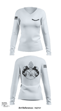NA 10904761 Women's Long Sleeve V-neck Shirt - 133