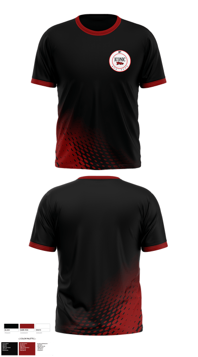 INCONIC 7183919 Short Sleeve Performance Shirt - 1