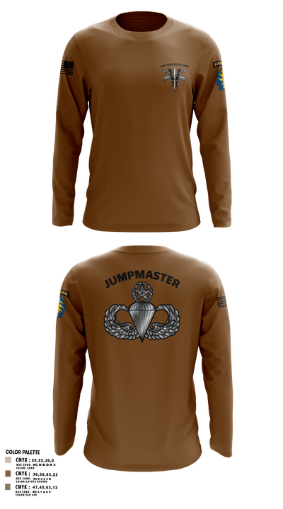 Army Paratroopers Brand 37427971 Long Sleeve Performance Shirt - 5