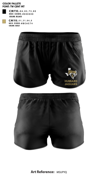 Hubbard High School 72128018 Women's Shorts - 10