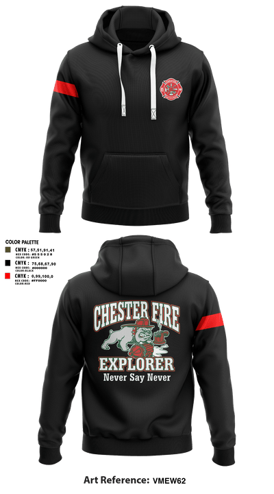 Chester fire explorers 87752590 Hoodie - 6