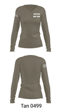 387th MP BN 15806303 Women's Long Sleeve V-neck Shirt -1 77