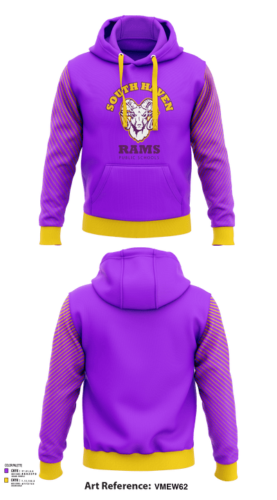 South Haven Rocket Football 58333744 Hoodie - 120