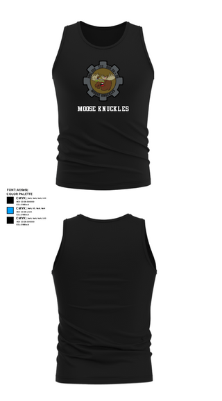 Tank Top, Moose Knuckles, Army, Teamtime, Team time, sublimation, custom sports apparel, team uniforms, spirit wear, spiritwear, sports uniforms, custom shirts, team store, custom team store, fundraiser sports, apparel fundraiser