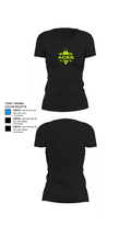 Georgia Aces 68978353 Women's Short Sleeve V-neck Shirt - 37