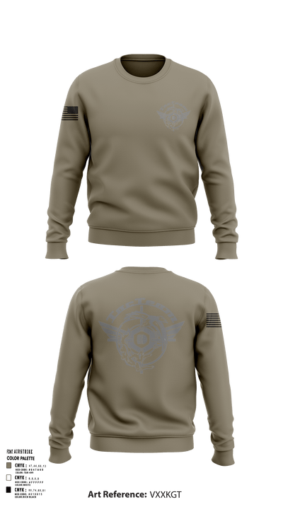 TacTeam 28181044 Crew Neck Sweatshirt - 127