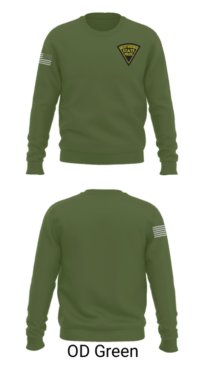 West Virginia State Police 52894228 Crew Neck Sweatshirt - 43