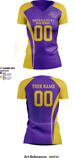 Womens Short Sleeve Vneck Shirt, North Platte R-1 High School Volleyball, Women's Volleyball, Teamtime, Team time, sublimation, custom sports apparel, team uniforms, spirit wear, spiritwear, sports uniforms, custom shirts, team store, custom team store, fundraiser sports, apparel fundraiser