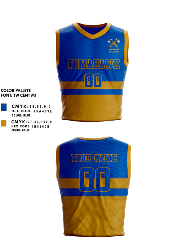 Mens Basketball Jersey, Tomahawk High School Basketball, Women's Basketball, Teamtime, Team time, sublimation, custom sports apparel, team uniforms, spirit wear, spiritwear, sports uniforms, custom shirts, team store, custom team store, fundraiser sports, apparel fundraiser