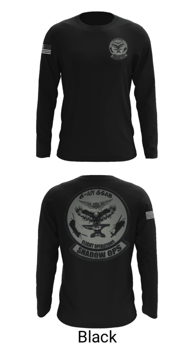 Iron Eagle Shadow Ops 36394126 Long Sleeve Performance Shirt - 26