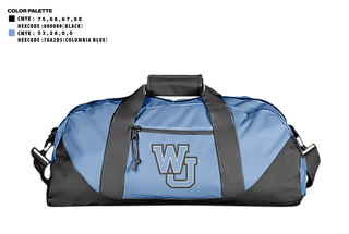 Duffle Bag, West Jordan High School Golf, Golf, Teamtime, Team time, sublimation, custom sports apparel, team uniforms, spirit wear, spiritwear, sports uniforms, custom shirts, team store, custom team store, fundraiser sports, apparel fundraiser